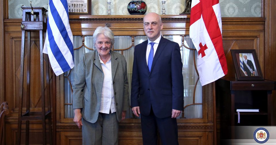დავით ზალკალიანი ურუგვაის ვიცე-პრეზიდენტსა და წარმომადგენლობითი პალატის თავმჯდომარეს შეხვდა