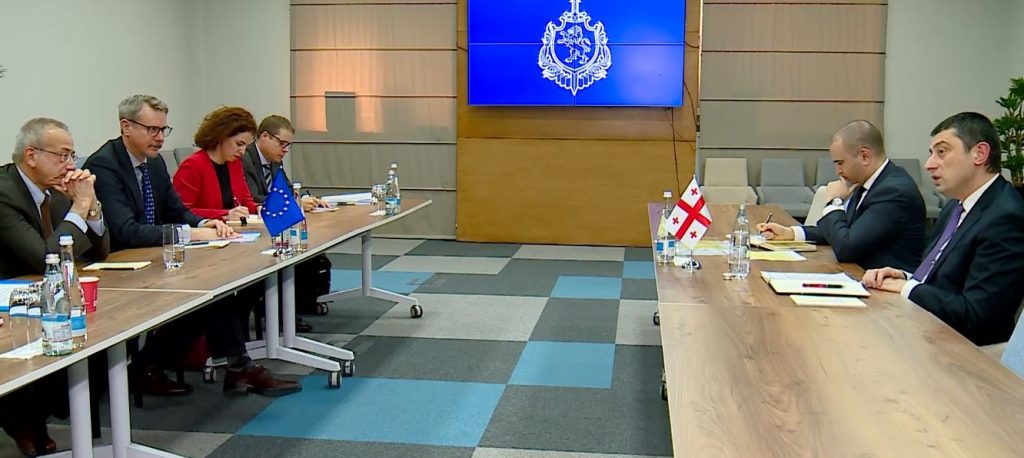 გიორგი გახარიამ და ევროპული საგარეო ქმედებათა სამსახურის გენერალური მდივნის მოადგილემ რეგიონში უსაფრთხოების კუთხით არსებულ გამოწვევებზე იმსჯელეს