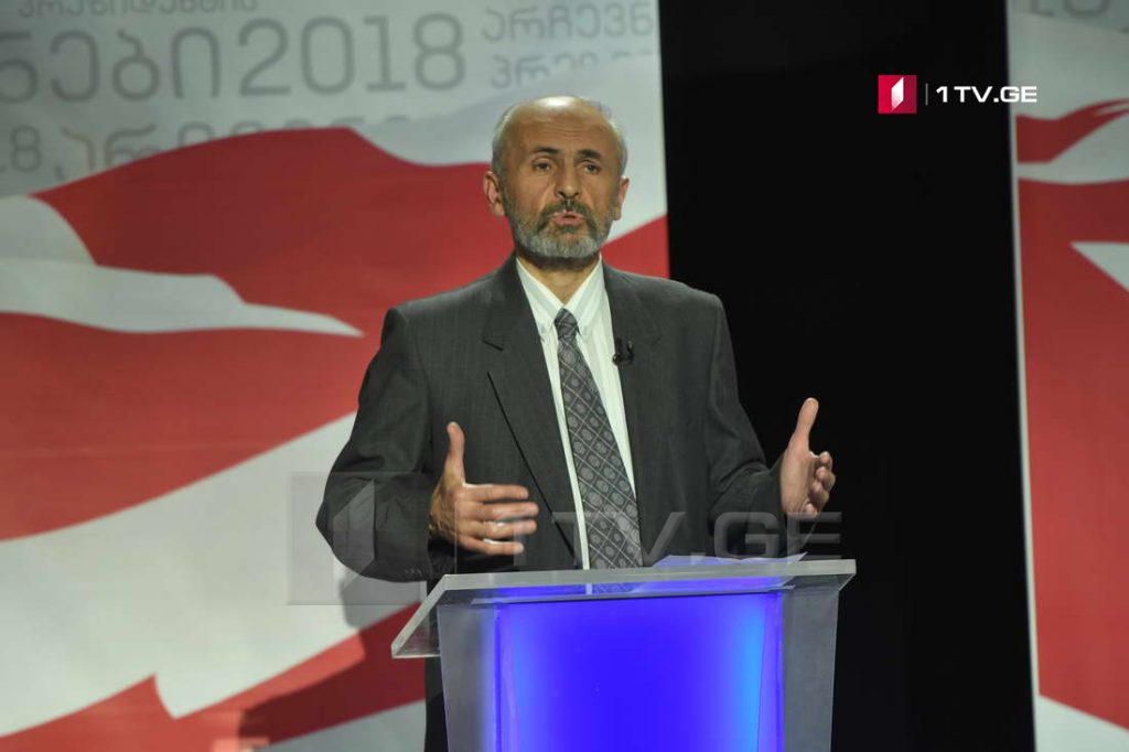 მთაწმინდის ოლქში პირველი რეგისტრირებული კანდიდატი მიხეილ-გელა სალუაშვილია