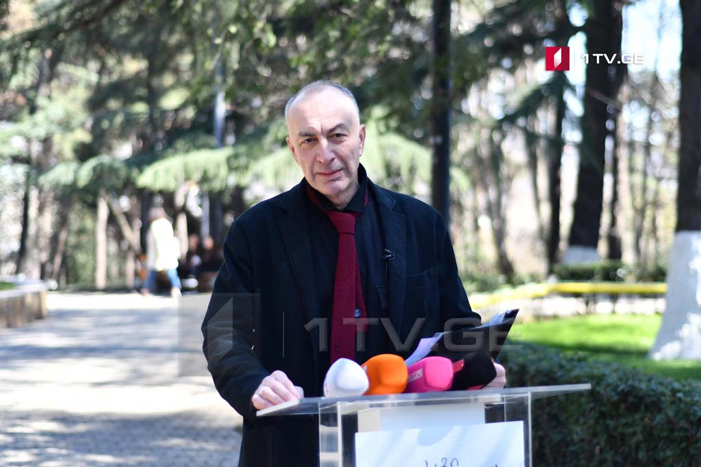 დავით მაღრაძე - ვისაც მიაჩნია, რომ „ოცნებასა“ და „ნაციონალებს“ შორის მორალური ზღვარი წაიშალა, შემოგვიერთდით 13 აპრილს