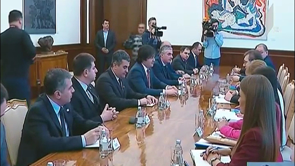 ირაკლი კობახიძე სერბეთის პრეზიდენტს შეხვდა