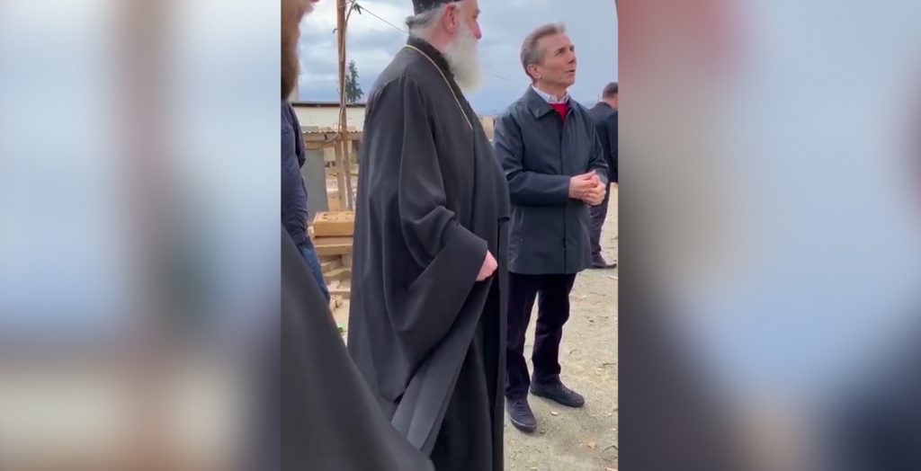 ბიძინა ივანიშვილმა ზუგდიდში ივერიის ღვთისმშობლის ტაძრის მშენებლობა დაათვალიერა - მშენებლობაში  სიამაყით მივიღებ მონაწილეობას [ვიდეო]