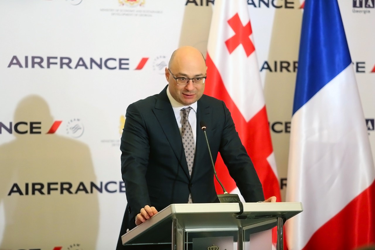 გიორგი ქობულია - ვიმედოვნებთ, „ეარ ფრანსი“ მაგალითს მისცემს სხვა ევროპულ ავიაკომპანიებს და მეტი პირდაპირი რეისი გვექნება ევროპის სხვადასხვა მიმართულებით