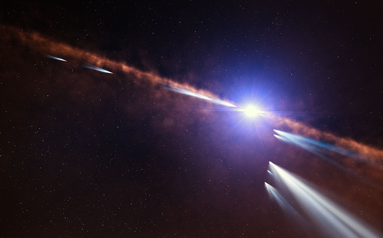 ნასას ახალმა ტელესკოპმა ეგზოკომეტა, ანუ სხვა ვარსკვლავთან მოძრავი კომეტა აღმოაჩინა