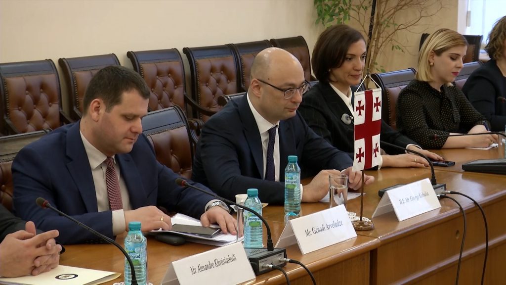 გიორგი ქობულია ბულგარეთის ეკონომიკისა და ტრანსპორტის, საინფორმაციო ტექნოლოგიებისა და კომუნიკაციების მინისტრებს შეხვდა