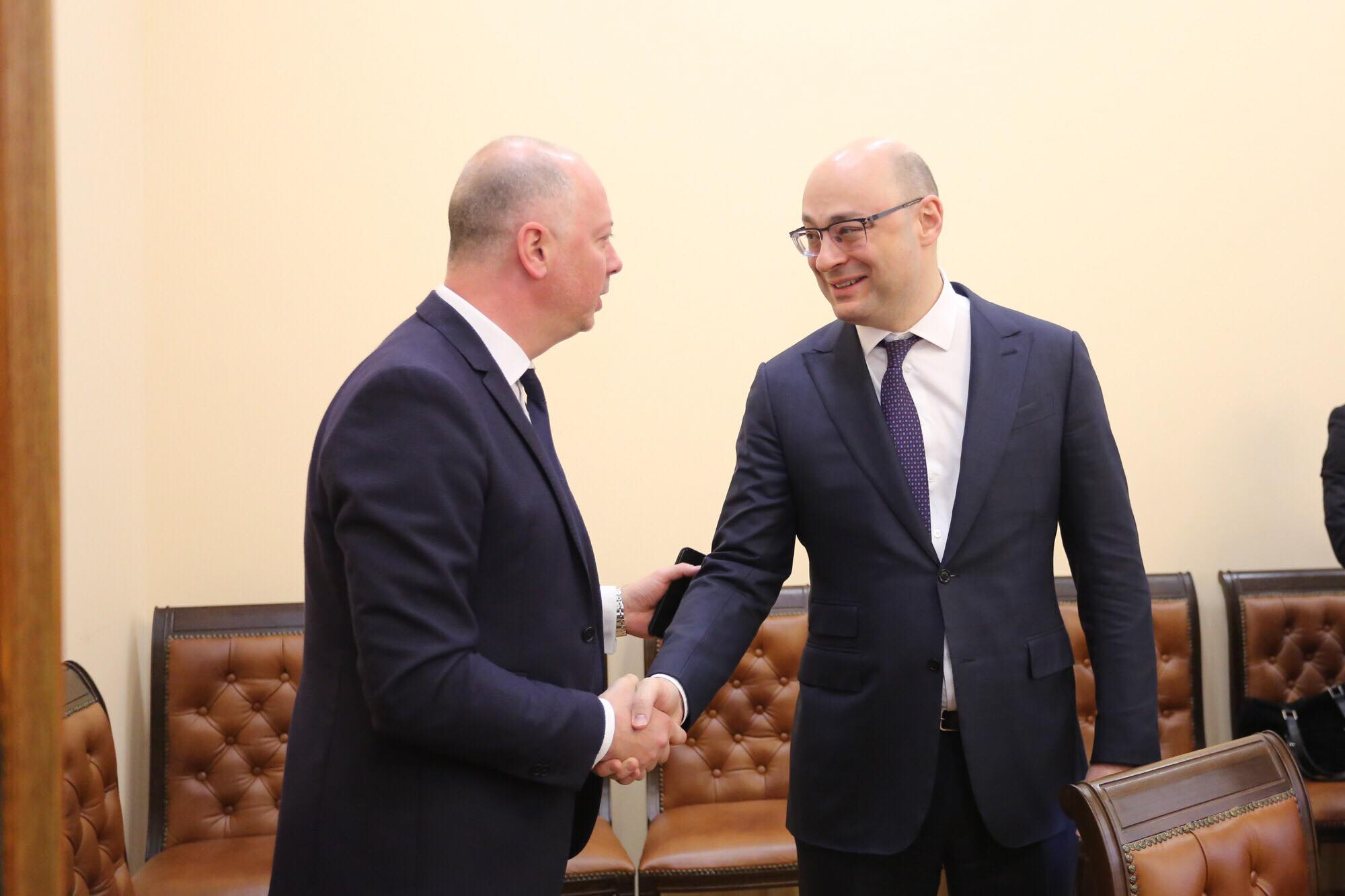 გიორგი ქობულია ბულგარეთის ეკონომიკის მინისტრს შეხვდა