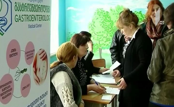 სოფელ პერევის მოსახლეობას უფასო სამედიცინო კვლევები უტარდება
