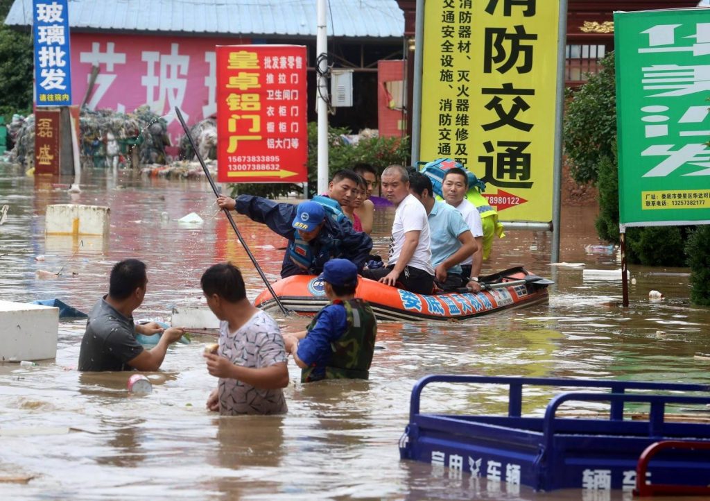 ჩინეთში წყალდიდობას ხუთი ადამიანი ემსხვერპლა, ექვსი დაკარგულად ითვლება