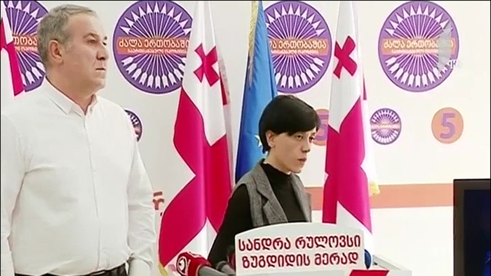 „ნაციონალური მოძრაობის“ ბრიფინგი
