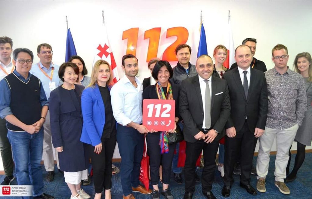 „112“-ის თბილისის ცენტრს ახალგაზრდა გლობალური ლიდერები ეწვივნენ