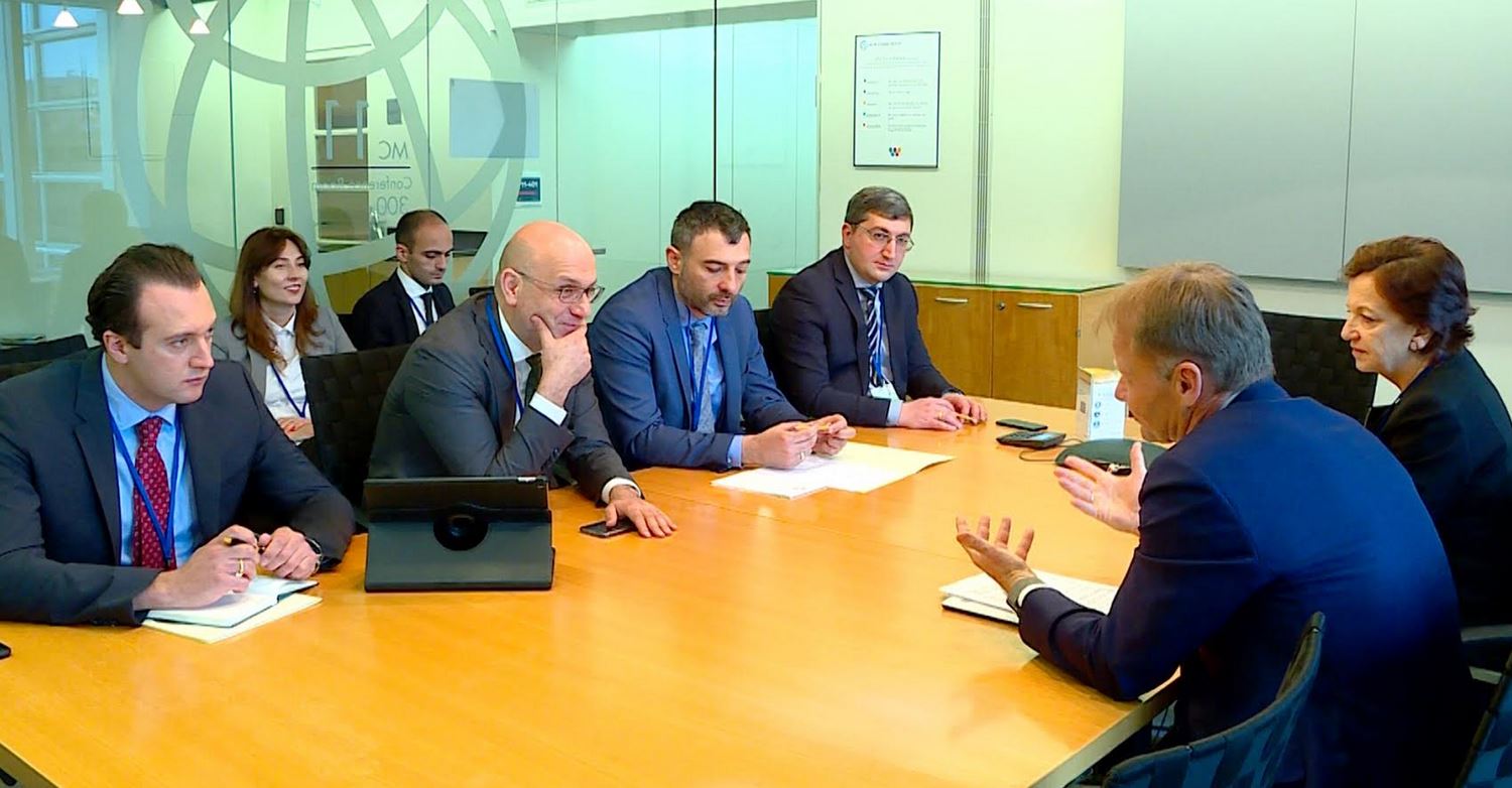 ივანე მაჭავარიანი ევროპის საინვესტიციო ბანკის ვიცე-პრეზიდენტს შეხვდა