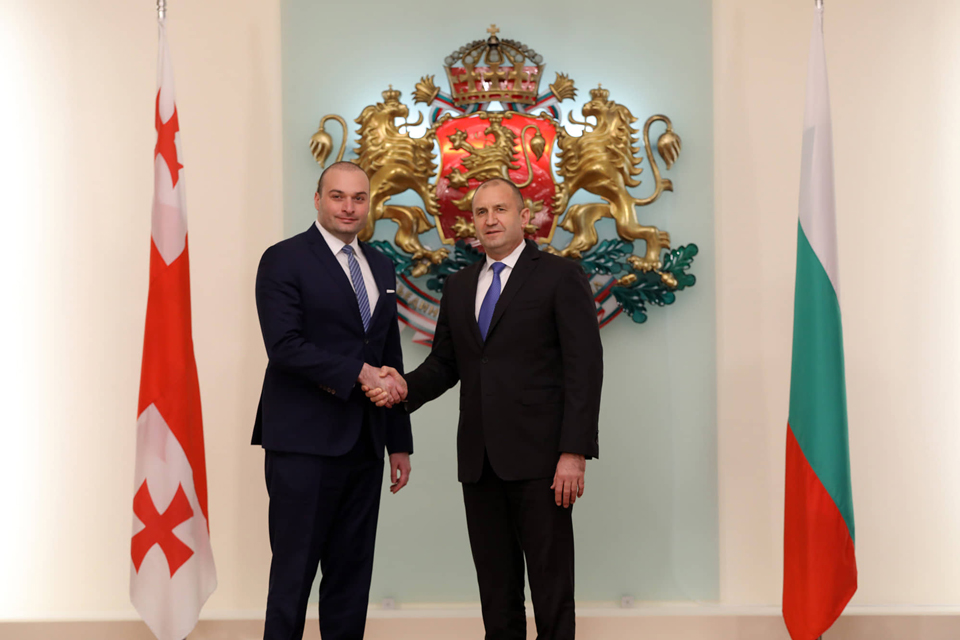 ბულგარეთის პრეზიდენტი - მხარს ვუჭერთ საქართველოს ევროპულ და ევროატლანტიკურ მისწრაფებებს, ტერიტორიულ მთლიანობასა და სუვერენიტეტს