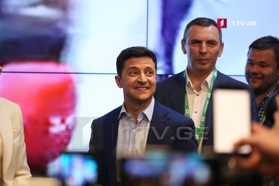 After counting 96% of the votes, Volodymyr Zelensky leads with 73,14 %