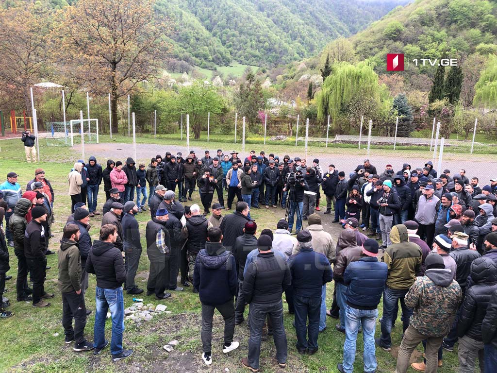 პანკისში ჰესის სამშენებლო პროცესი შეჩერებულია