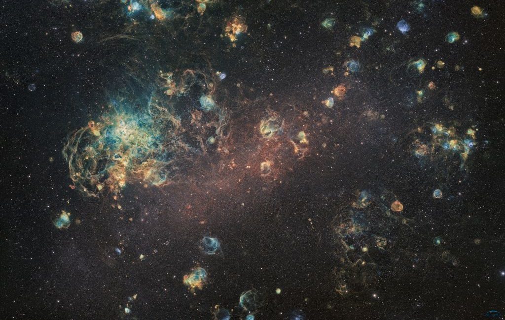 გალაქტიკის ფოტო, რომელსაც ასტროფოტოგრაფები 1060 საათის განმავლობაში იღებდნენ