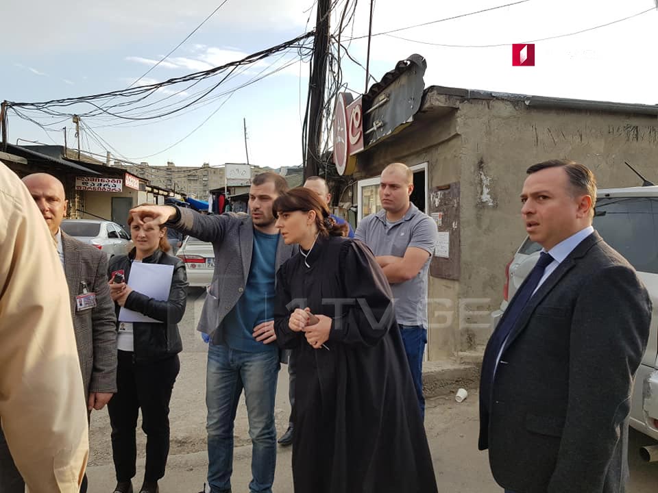 სამსონ ქუთათელაძის საქმის მოსამართლემ მკვლელობის ადგილი დაათვალიერა [ფოტო/ვიდეო]