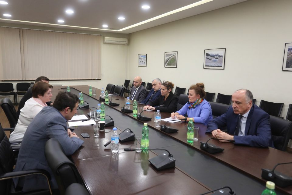 ანაკლიის პორტის მშენებლობასთან დაკავშირებით მაია ცქიტიშვილთან შეხვედრა გაიმართა