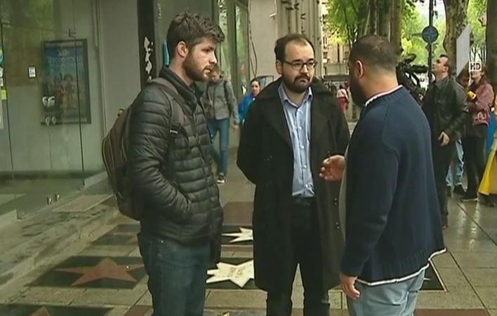 გრიგოლ გეგელიამ კინო „რუსთაველის“ შენობის ფასადის დემონტაჟი გააპროტესტა