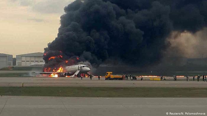 რუსეთის საგამოძიებო კომიტეტი - შერემეტიევოს აეროპორტში თვითმფრინავში ხანძრის შედეგად 78-დან მხოლოდ 37 ადამიანი გადარჩა