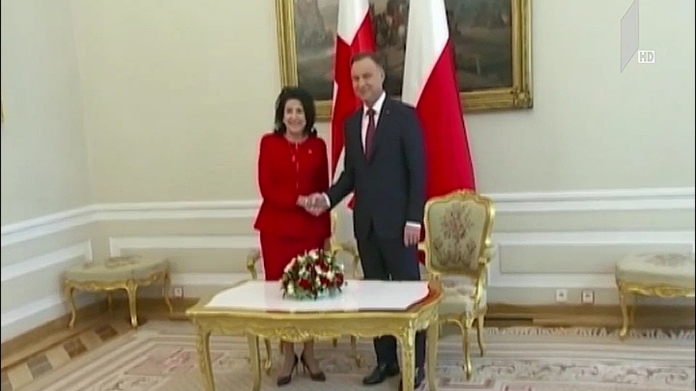 პრეზიდენტის ვიზიტი პოლონეთში