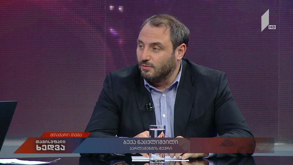 თავისუფალი ხედვა – ახალი ინიციატივა პარლამენტში, სტუმარი: ბექა ნაცვლიშვილი – პარლამენტის წევრი