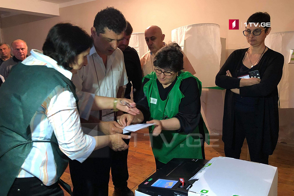 წყალტუბოში, გუმბრის ოლქში ხმის მიცემა ელექტრონულად ხორციელდება