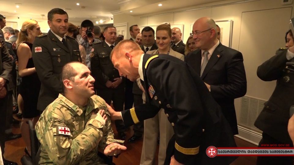 ვაშინგტონში, საქართველოს საელჩოში თავდაცვის ძალების დღე აღინიშნა