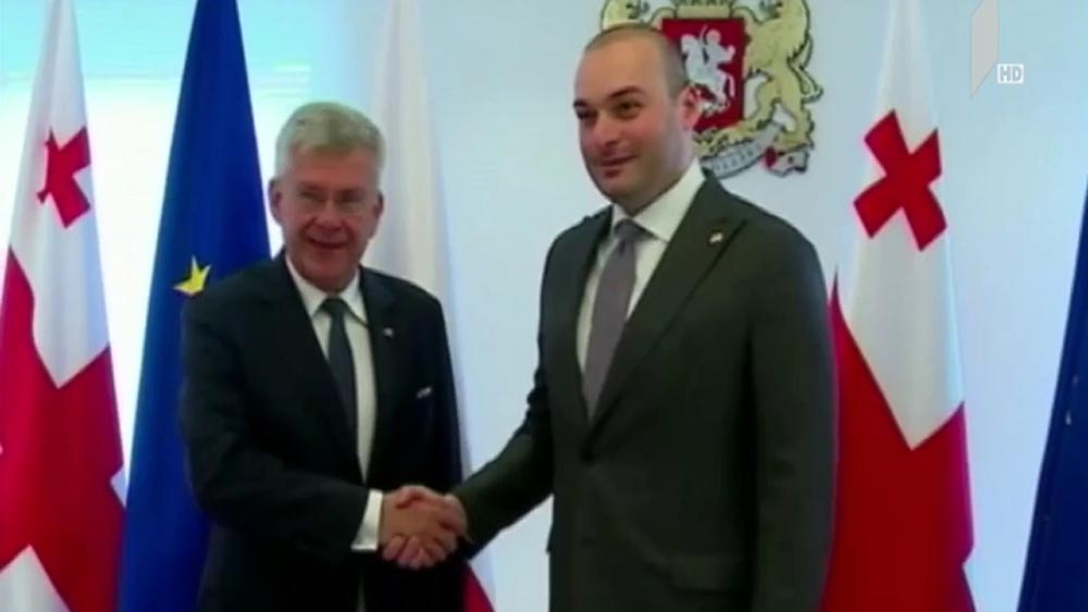 მამუკა ბახტაძე პოლონეთის სენატის მარშალს შეხვდა
