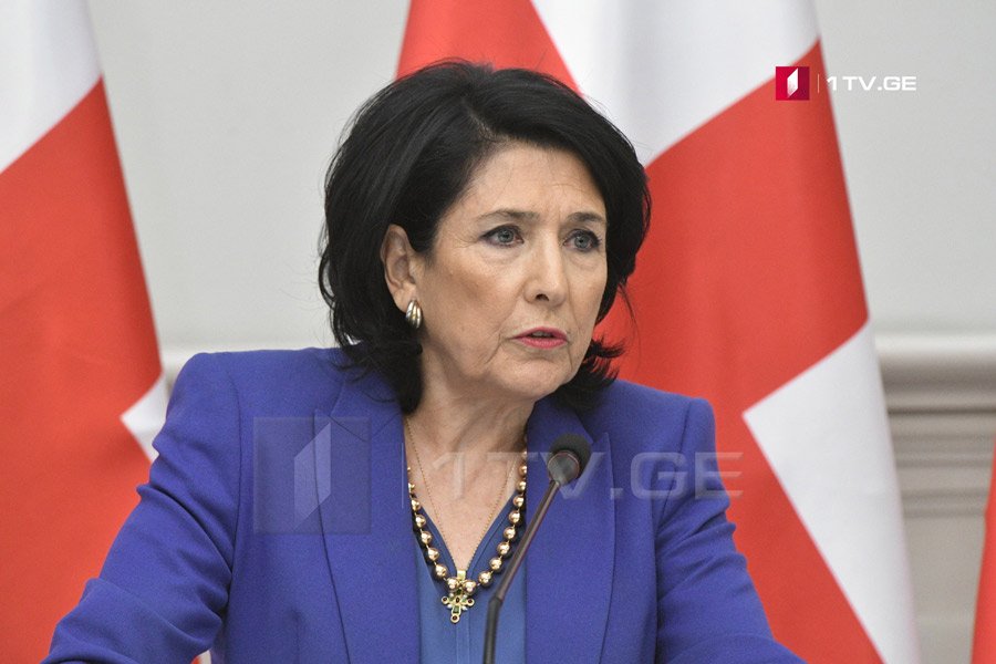 სალომე ზურაბიშვილი მიხეილ სააკაშვილის განცხადებას ეხმაურება