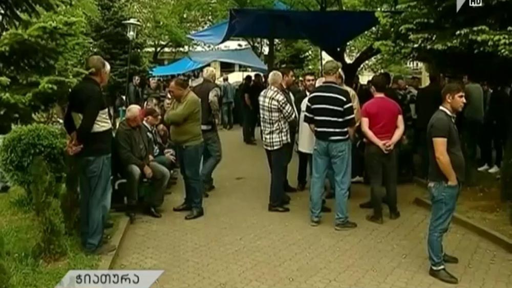 მაღაროელების პროტესტი