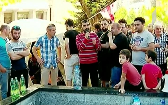 ჭიათურელ მაღაროელებს ტყიბულელი მეშახტეები შეუერთდნენ