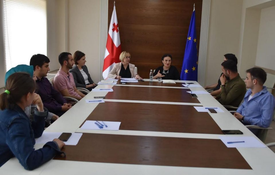 ქეთევან ციხელაშვილი პანკისელ ახალგაზრდებს შეხვდა