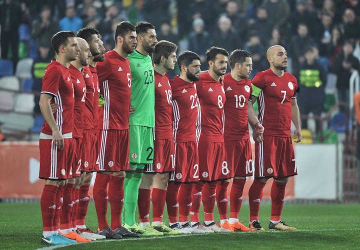 საქართველოს ნაკრების შემადგენლობა გიბრალტარისა და დანიის წინააღმდეგ