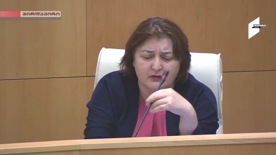 ადა მარშანია - პარლამენტის დარბაზის ჰარმონიული დაგეგმარება დარღვეულია