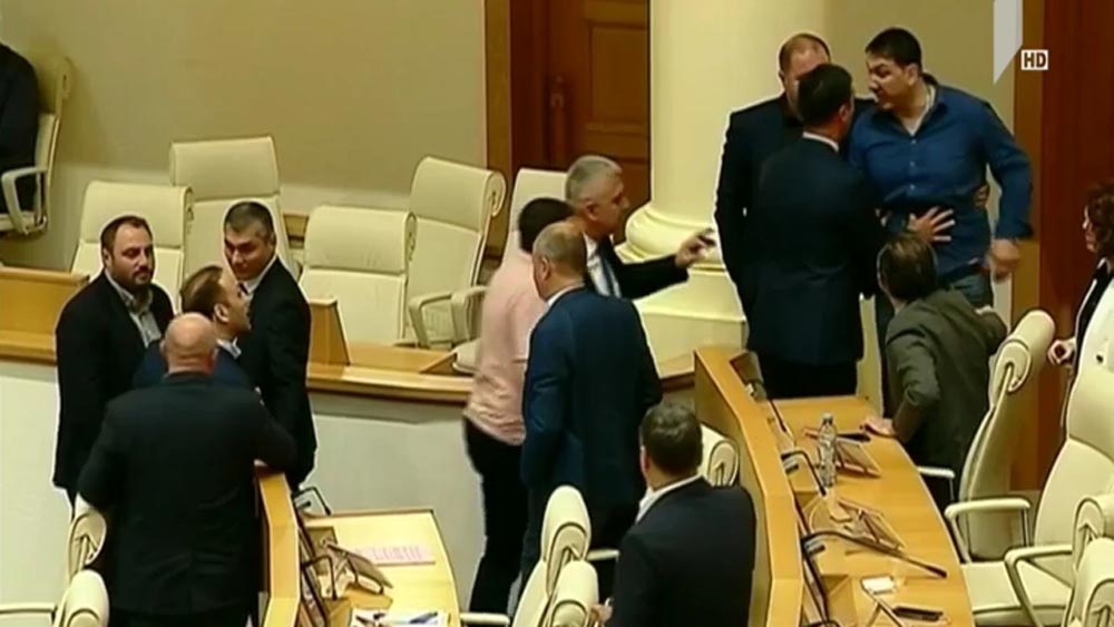პარლამენტის სხდომა
