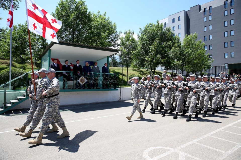 სუს-ის ობიექტების დაცვის მთავარი სამმართველოს ახალწვეულებმა სამხედრო ფიცი დადეს