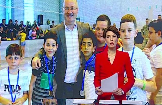 ლევან იზორიამ დაღუპული სამხედროების შვილებს ბავშვთა დაცვის დღე მიულოცა