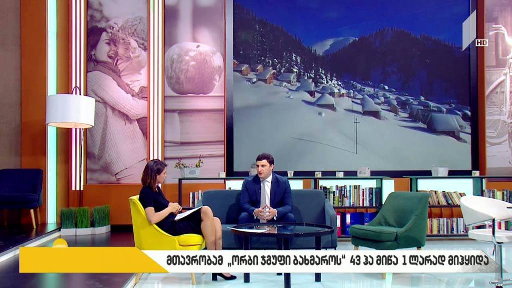 მთავრობამ „ორბი ჯგუფი ბახმაროს“ 4,3 ჰექტარი მიწა ერთ ლარად მიჰყიდა