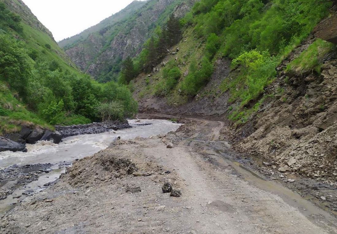 შატილის თემთან დამაკავშირებელ გზაზე მოძრაობა აღდგა