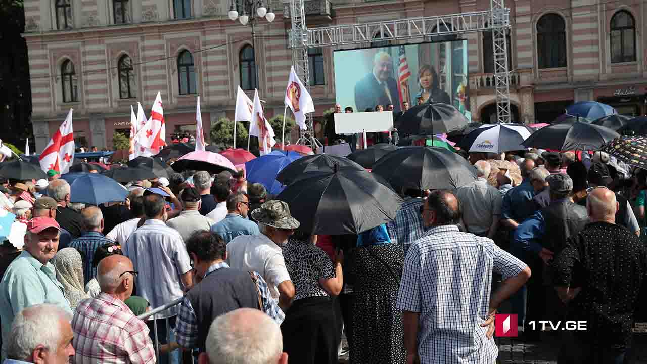 დაიცავი დავით გარეჯი - „პატრიოტთა ალიანსის“ აქცია
