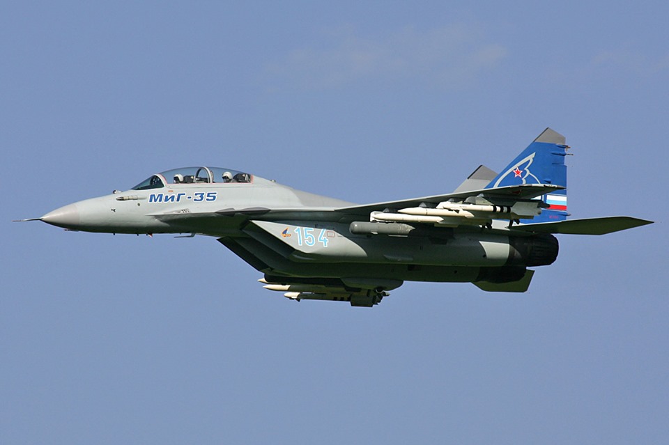 რუსეთის სამხედრო-კოსმოსურმა ძალებმა შეიარაღებაში ორი ერთეული უახლესი „მიგ-35“-ის ტიპის სამხედრო თვითმფრინავი მიიღო