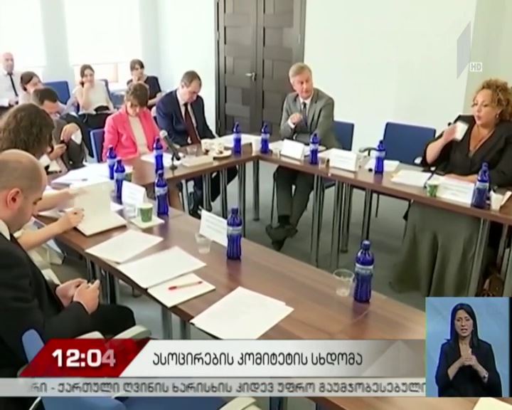 საქართველო-ევროკავშირის ასოცირების კომიტეტის სხდომა