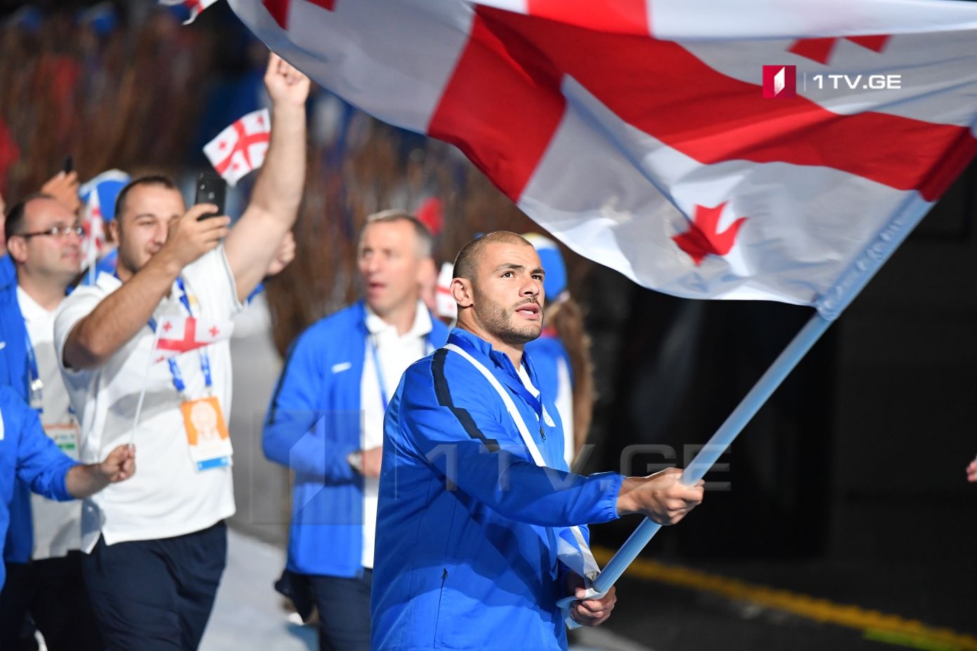საქართველოს ოლიმპიური ნაკრები საზეიმო გახსნის ცერემონიაზე გამოვიდა | მინსკი 2019 [ვიდეო/ფოტო]