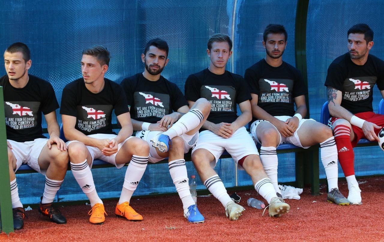 რუსული მედია ქართული კლუბების ანტისაოკუპაციო აქციამ გააღიზიანა