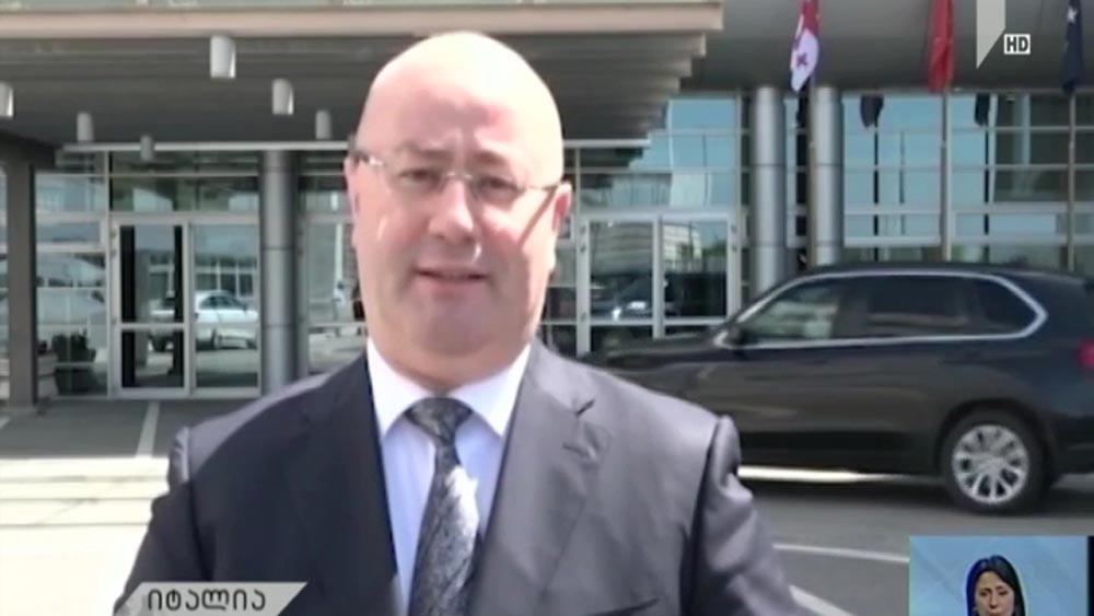ლევან იზორიას ვიზიტი იტალიაში