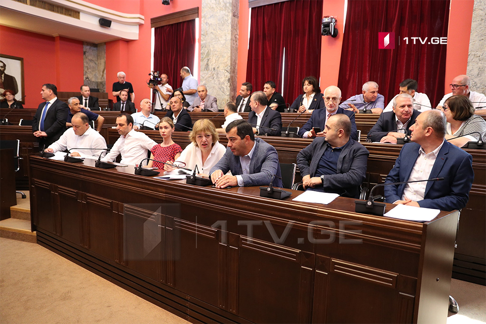 პარლამენტში ნიკა მელიასთვის იმუნიტეტის მოხსნის საკითხს განიხილავენ