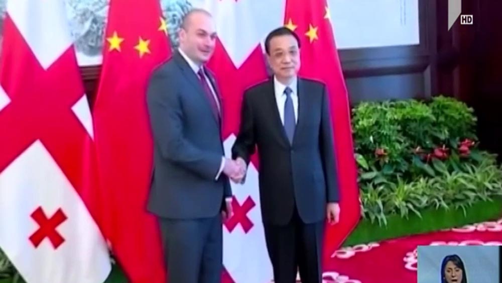 პრემიერი ჩინეთის სახელმწიფო საბჭოს პრემიერს შეხვდა