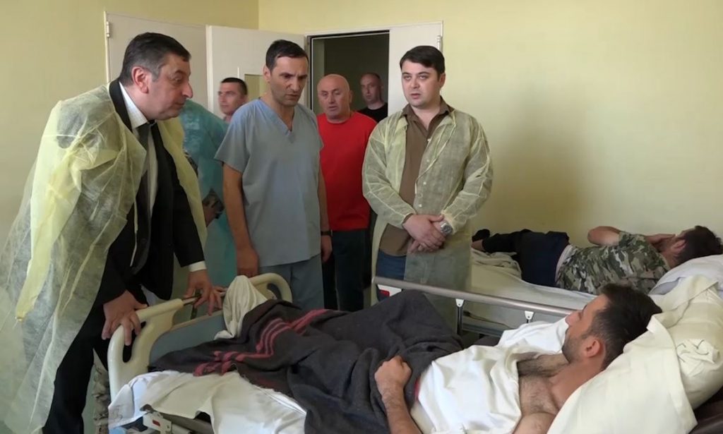 შეკვეთილთან ავტოსაგზაო შემთხვევის შედეგად სამხედრო მოსამსახურეები დაშავდნენ