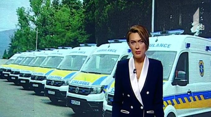 სასწრაფო დახმარების ახალი მანქანები