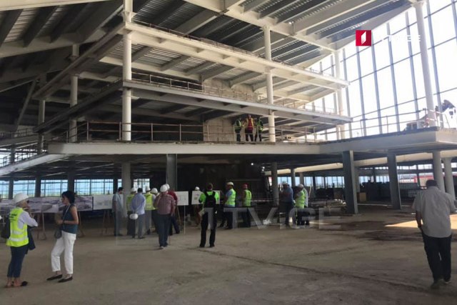 ქუთაისის საერთაშორისო აეროპორტის ახალი ტერმინალის მშენებლობის მეორე ფაზა სრულდება